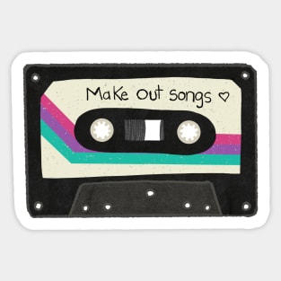 Make Out songs mixtape Sticker